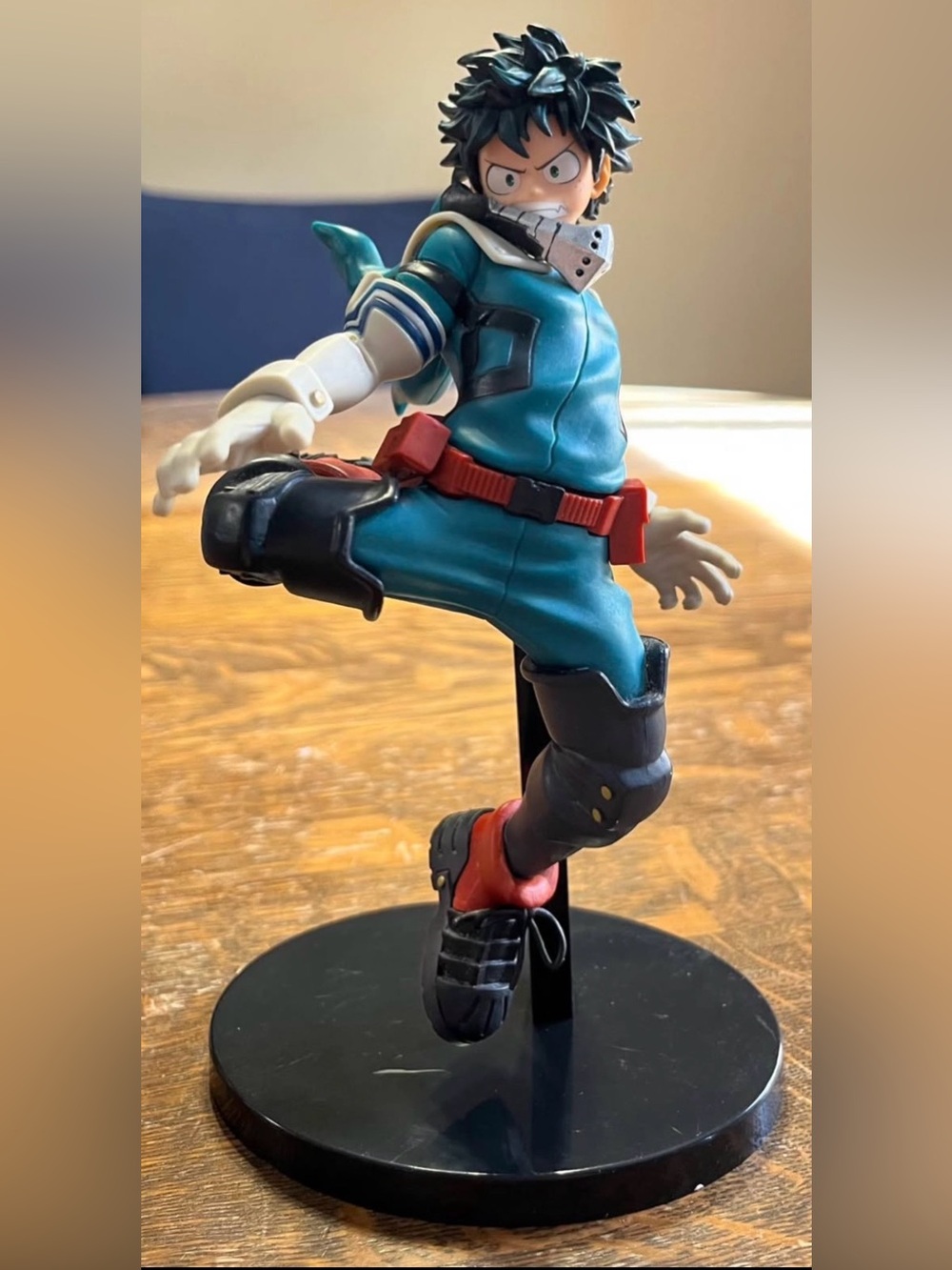 Blue & Black Kids Action Figure Toy - Red Accents